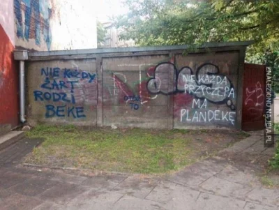 Maaska - Poezja współczesna (ʘ‿ʘ)

#heheszki #graffiti #napisynamurach #pewniebyloa...