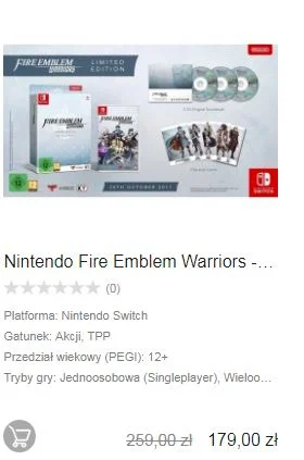 PurpleHaze - #nintendoswitch #switchpromocje #bojowkafizycznychwydan

Fire Emblem W...