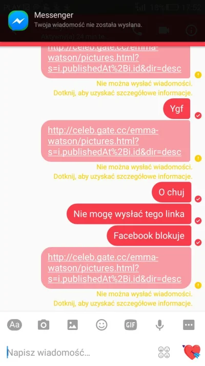 klokupk - Facebook blokuje domenę na której znajdują się zdjęcia