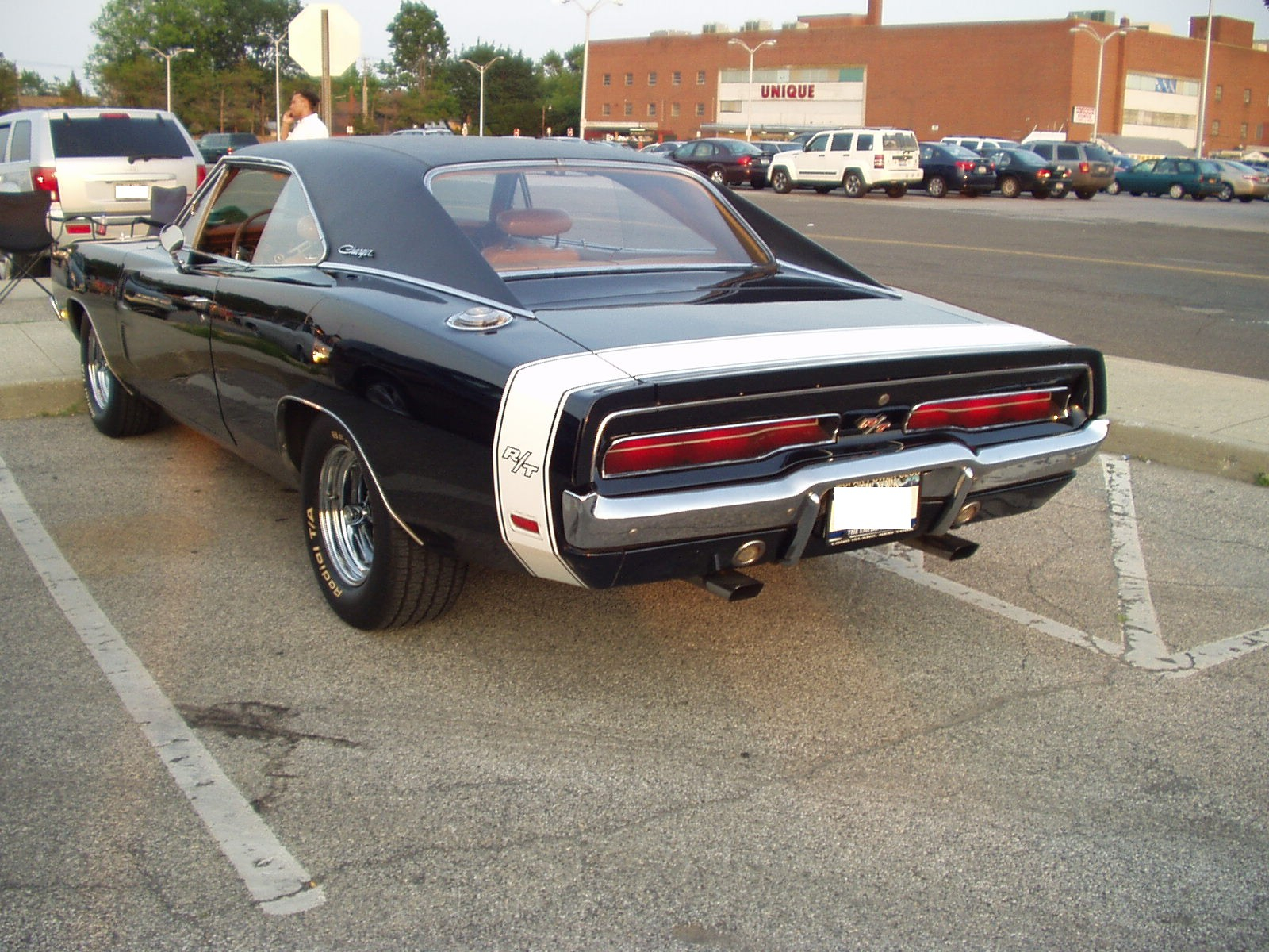 Dodge Charger 1970 back