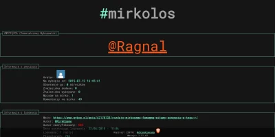 MirkOgame - Dziękuję za udział w #rozdajo !

Wylosowaliśmy już zwycięzcę konkursu!
...