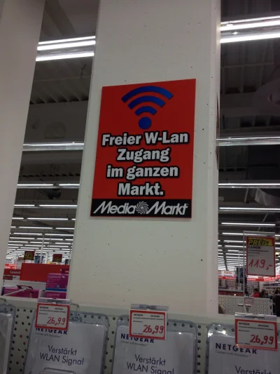 aptitude - Darmowe #wifi w #mediamarkt