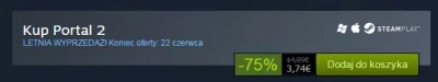 Harkonnen - Dlaczego Portal 2 jest na stronie głównej jako Daily Deal, skoro cena nie...