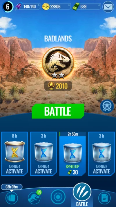 Ant7 - 5 arena, a dinożarły głodne.
#jurassicworldalive