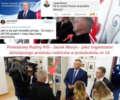 szymeg7 - Wczoraj, grupa oburzonych strajkiem rodziców zrobiła swój strajk i awanturo...