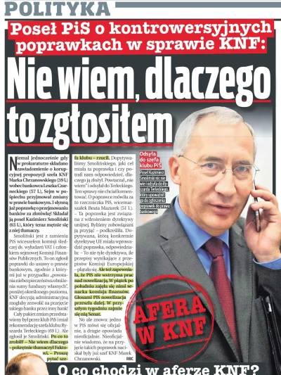 kaczor - #aferaknf "a jeśli złapią cie za rękę ..." #polityka