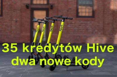 LubieKiedy - Trzy kody na 35 kredytów Hive działa w #warszawa oraz #wroclaw #hive

...