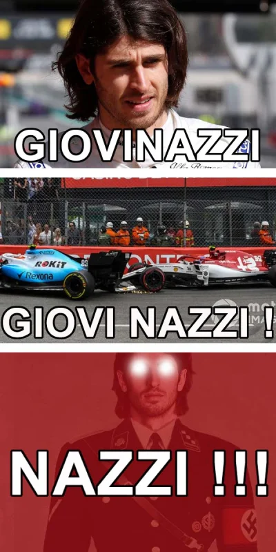 Neto - #giovinazzi zdekonspirowany
#kubica #powrutcontent #f1