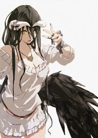 X.....u - #randomanimeshit #overlord #albedo