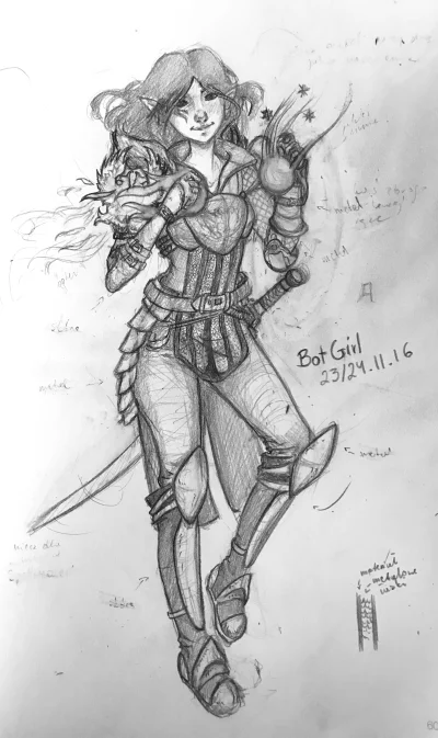 BotGirl - #botgirlrysuje #dragonage #dragonageorigins
SPOILER