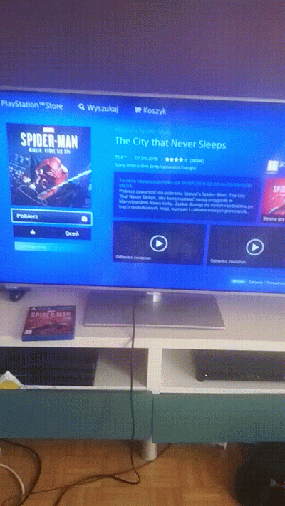 mazowiecki12 - #ps4

Mirki zakupilem dodatek do Spidermana na ps store i nie moge go ...