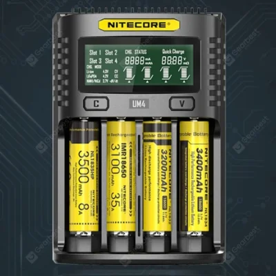 n____S - Nitecore UM4 Battery Charger - Gearbest 
Cena 21.99 UЅD (83,46 ΡLN) 
Najni...