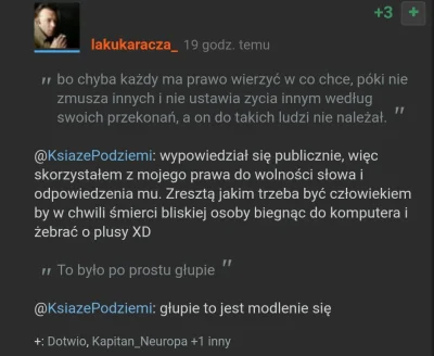 Dzieban - Mówi o wolności słowa a 90% komentarzy pod jego wpisami usuniętych xDDD I j...