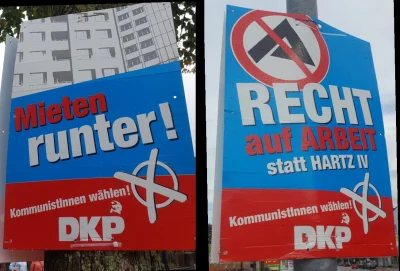 s.....a - Za tydzien wybory w Niemczech i kolejna porcja plakatów wyborczych.
Dziś ni...