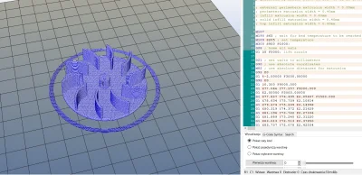 Kalamar - Z G-code korzysta również druk 3D. Są one generowane automatycznie przez tz...