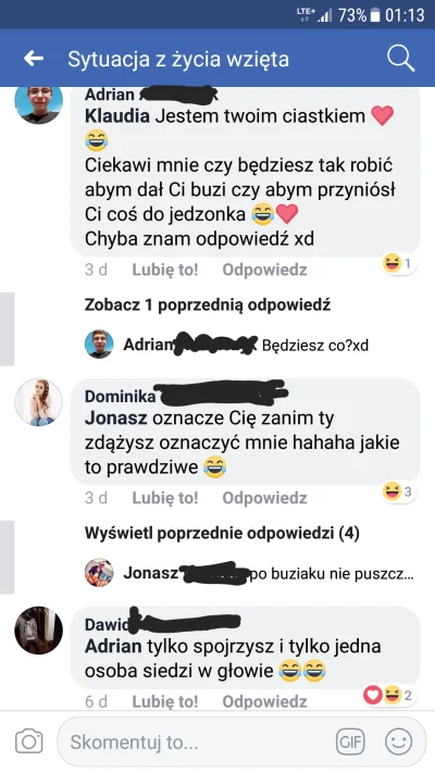 smierczgrzybow - Plusują ci, którzy uważają oznaczanie się na fb za raka. 

#rakcon...