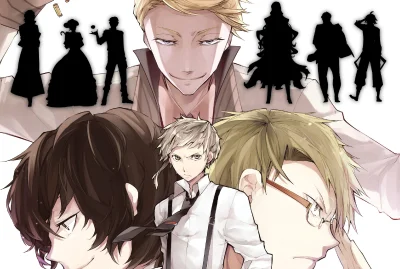 szogu3 - Czytacie Bungou Stray Dogs? Co sądzicie o przygodach naszych literatów? :D
...