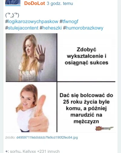 S.....h - Ja piernicze, przez was stuleje aż mi wstyd ze jestem mężczyzną. To ze nie ...