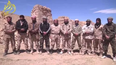 R.....7 - Grupa żołnierzy z rebelianckiego ugrupowania Brigades of Martyr Ahmed al Ab...