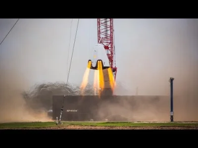 blamedrop - Hover test of Dragon 2 vehicle that can carry crew and cargo
#spacex #dr...