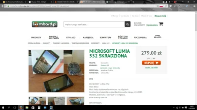 patrickk09 - Widzę że lombardy w Sosnowcu sprzedają oficjalnie skradzione telefony. h...