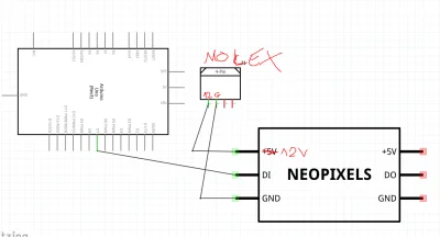 k.....o - chce podlaczyc pasek led RGB 12v z ws2801 do kompa i jako zasilanie użyć za...