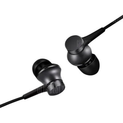 eternaljassie - Original Xiaomi Piston In Ear Earphones Fresh Version - BLACK w dobre...