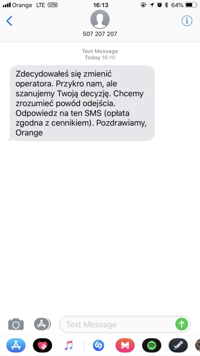 surma - Typowe #orange jest typowe. „Powiedz nam czemu odchodzisz, opłata zgodna z ce...