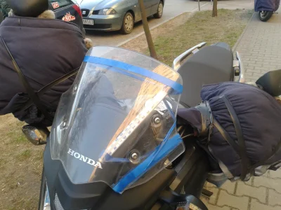 Klekot500 - #motocykle, #motowarszawa
Fotka którą kolega dziś poczynił na Stegnach. ...