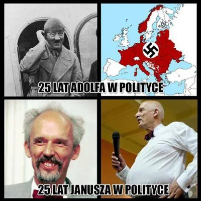 n.....c - Różnica w skuteczności ( ͡° ͜ʖ ͡°)

#korwin #hitler #heheszki #polityka