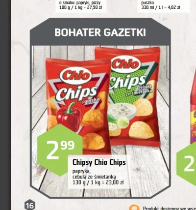 witam12 - Paprykowe Chio Chips we Freshu o_O
#chio #chiochips #freshmarket #czipsy #...