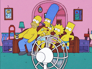 M.....z - #upały #thesimpsons #gif ( ͡° ʖ̯ ͡°)