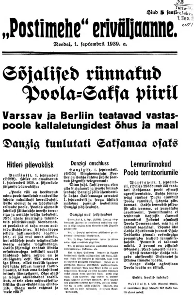 johanlaidoner - Estońska gazeta Postimees (największa gazeta w kraju, tu jako specjal...