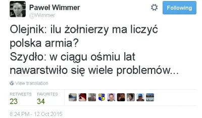 tomyclik - > Świetny wywiad Szydło, mógłby spokojnie służyć jako element szkoleniowy ...