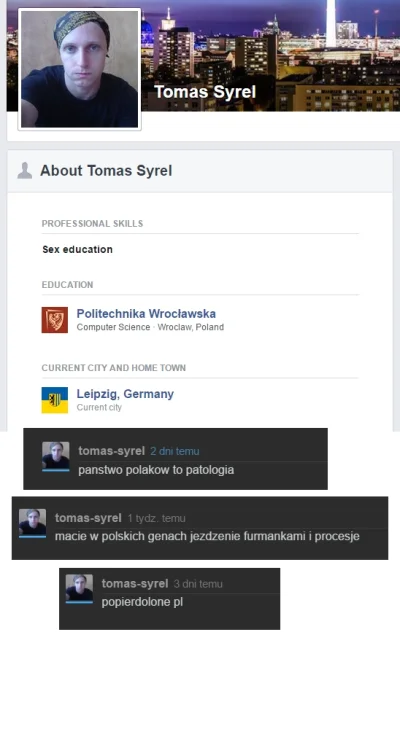 artos - Teraz już wiadomo dlaczego @tomas-syrel tak broni gościa z filmiku. ;)