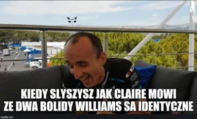 Carguy - #f1 #formula1 #kubica #williams #heheszki #byloaledobre