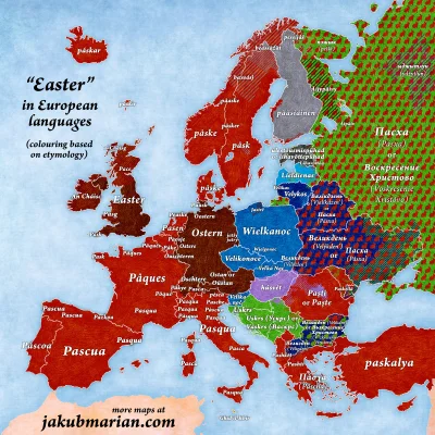Lifelike - #europa #jezykiobce #etymologia #mapy #ciekawostki #graphsandmaps