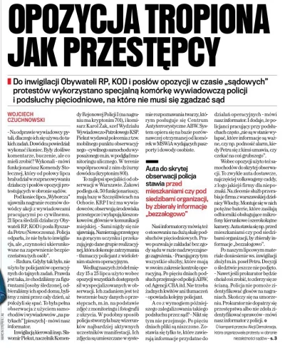 retall - Kolejny raz "Przypadkowy Przechodzień" pilnie obserwuje opozycję.
Już kiedy...