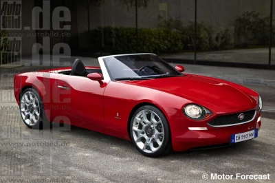 Jin - Nowy Fiat 124 Spider zapowiada się arcyciekawie. Zbudowany na podstawie MX-5, ł...