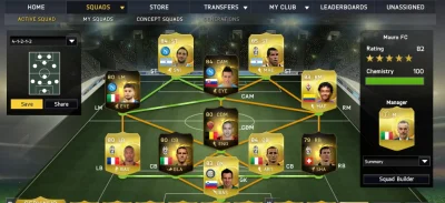 saragas - #fut #fifa15

Mirki dorobiłem się takiego składu. Co by tu można zmienić?...