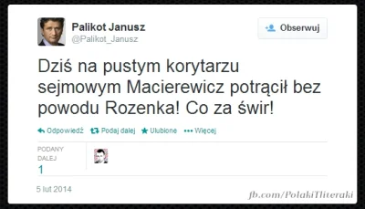 dyktek - a mógł zabić

#palikot #rozenek #polityka #macierewicz