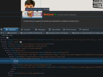 k.....n - @Marpop: bierzesz prawym na avatar, inspect element i tam wyszukujesz czego...