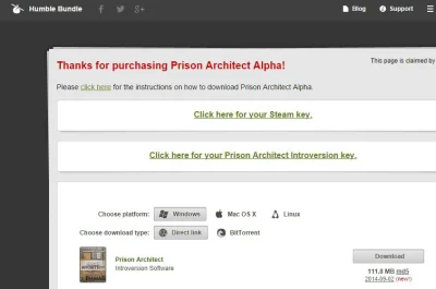 bimbadil - Dobra, kto chce Prison Architecta Alpha na Steama? For free?

Nie będzie l...