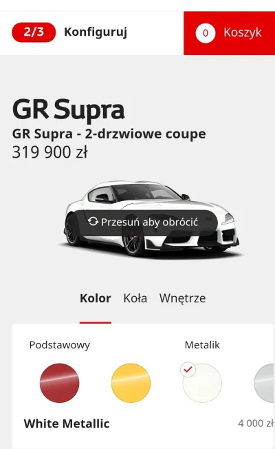 Zbigszew - Na moim miejscu, który kolor byście brali? #motoryzacja