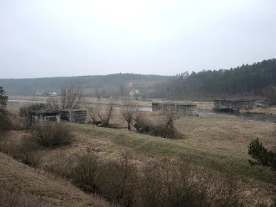 SzczePies - Nie wspomniano o funkcji militarnej - tutaj jaz forteczny pod Drezdenkiem...