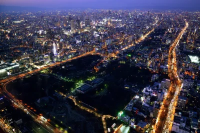 Lookazz - > Osaka night view

#dzaponialokaca
#cityporn #architektura #urbanistyka #f...