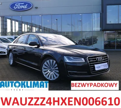 malinowydzem - Audi A8 LONG, Polski Salon. Pierwszy właściciel, B&O, TV, Najbogatsza ...