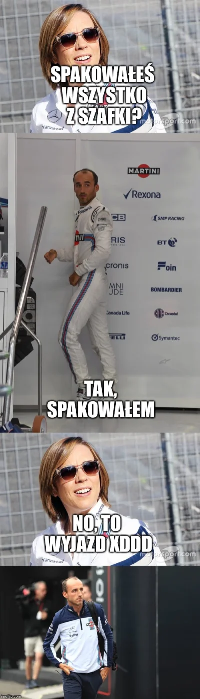 AmolfKikler - Popełniłem mema ( ͡° ʖ̯ ͡°)
#f1 #kubica #heheszki #powrutcontent