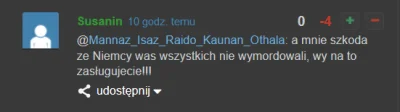 Nuckyy - @fm08: dzisiaj już grubo poleciał, no ale i tak za mało na bana. Bo przecież...