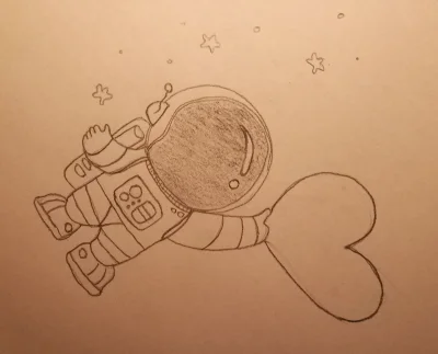 AcyX - Zakochany astronauta życzy mirko dobranoc ☆☆¯\(ツ)/¯☆☆

#rysujzwykopem #dobrano...